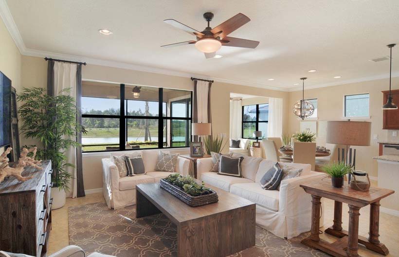 Abbeyville Model Home in Bridgetown at The Plantation, Fort Myers, by Pulte